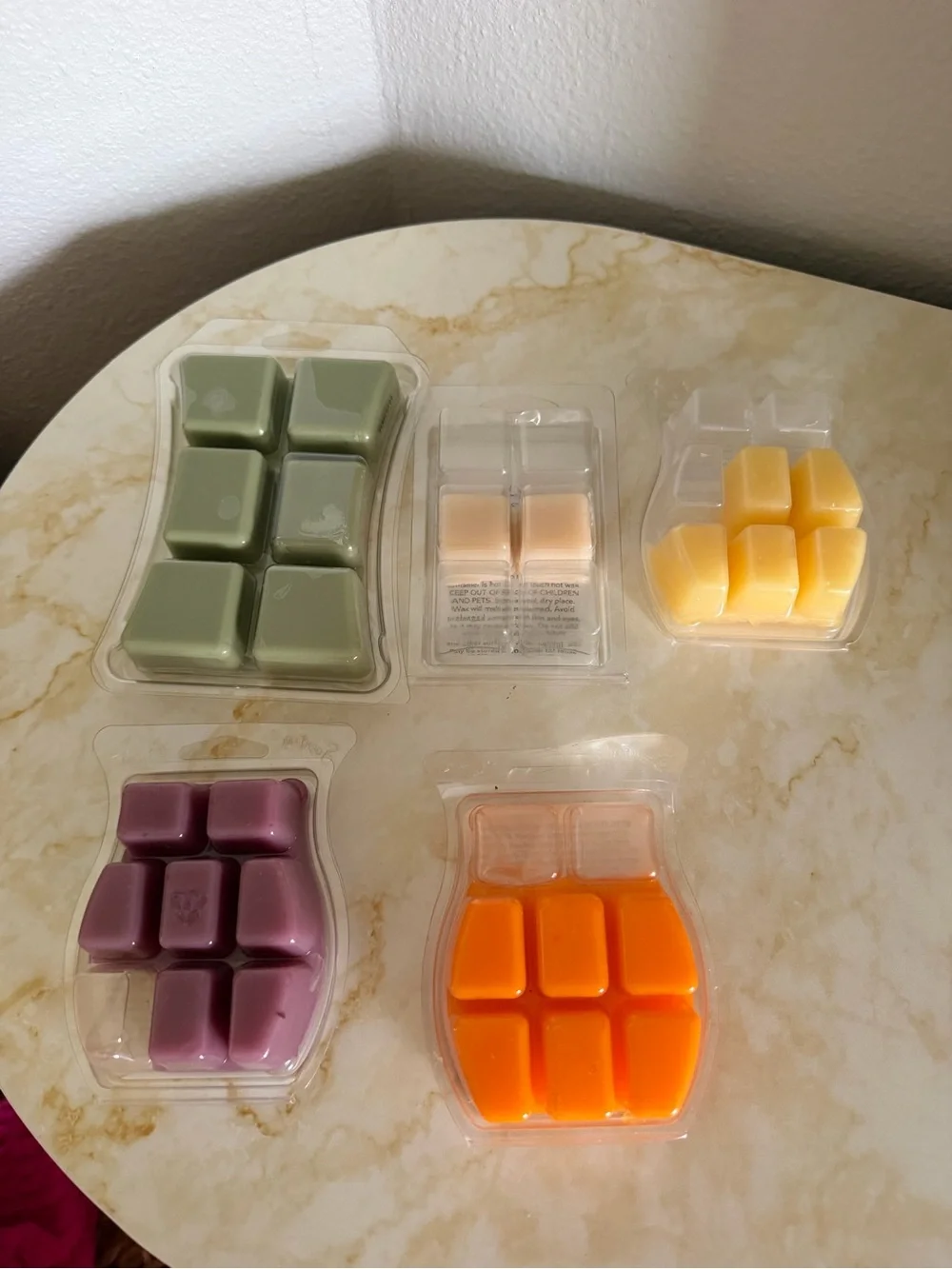 Lot of 5 Wax Melts Scentsy WoodWick Target Sunset Sands Mixed Conditions
